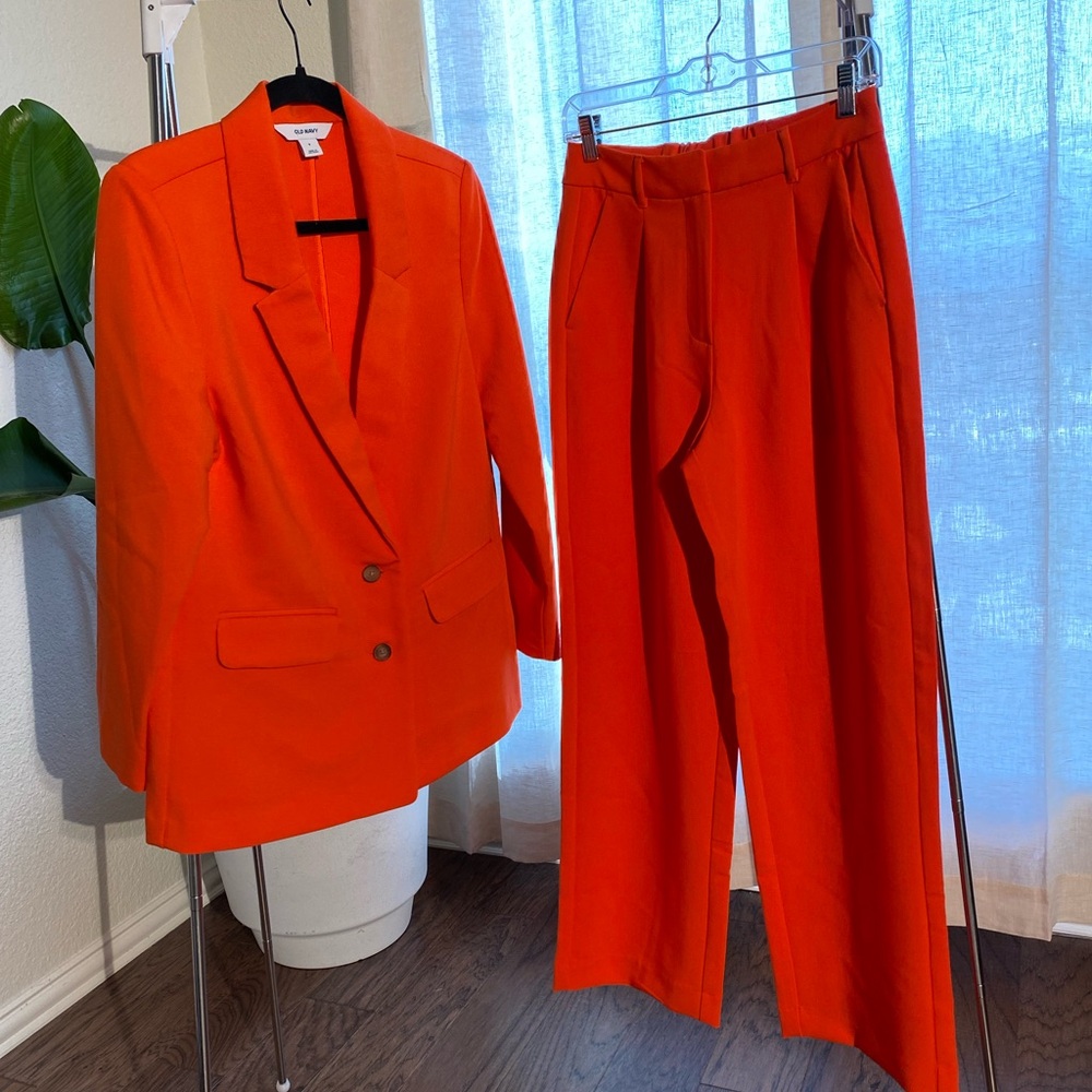 Old Navy Women's Orange Pantsuit